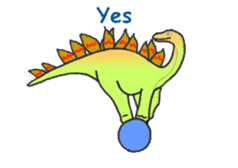 Dinosaur Heaven sticker #7606150