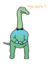 Dinosaur Heaven sticker #7606155