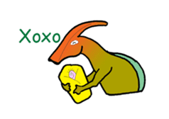 Dinosaur Heaven sticker #7606157