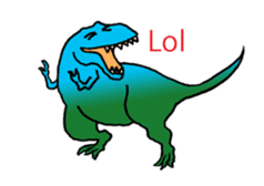 Dinosaur Heaven sticker #7606161