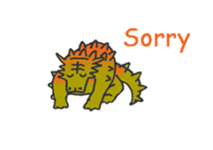 Dinosaur Heaven sticker #7606163