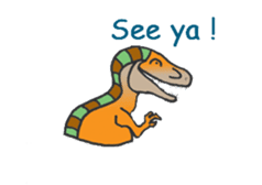 Dinosaur Heaven sticker #7606164