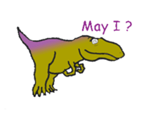 Dinosaur Heaven sticker #7606165