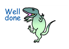 Dinosaur Heaven sticker #7606166