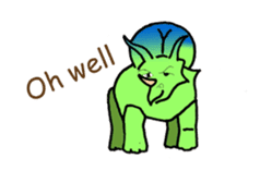 Dinosaur Heaven sticker #7606179