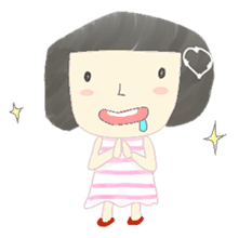 Rice ball sister and her friend(English) sticker #7606583
