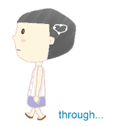 Rice ball sister and her friend(English) sticker #7606593