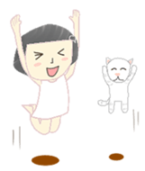 Rice ball sister and her friend(English) sticker #7606619