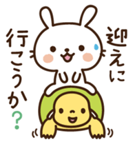 Cute selfish rabbit 2 sticker #7607093