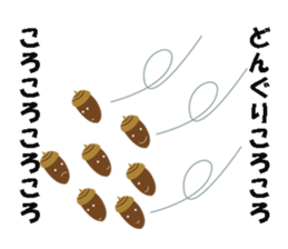 Characters stamp of season sticker #7607250