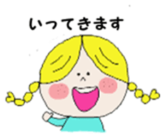 little girl :) sticker #7607301