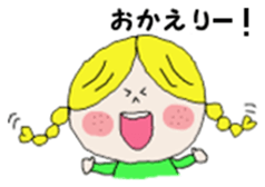 little girl :) sticker #7607302