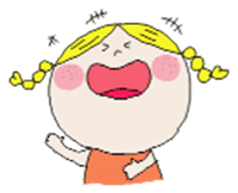 little girl :) sticker #7607311