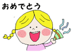 little girl :) sticker #7607314