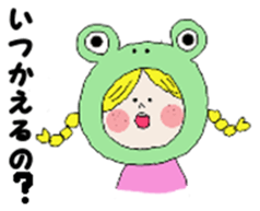 little girl :) sticker #7607315