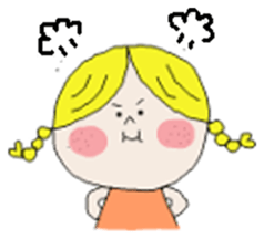 little girl :) sticker #7607316