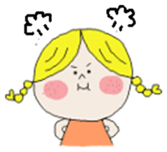 little girl :) sticker #7607316