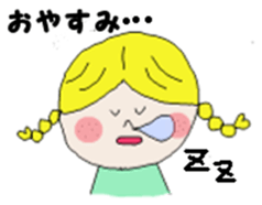 little girl :) sticker #7607318