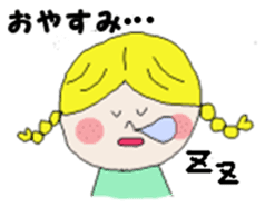 little girl :) sticker #7607318