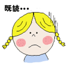 little girl :) sticker #7607321