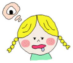 little girl :) sticker #7607323