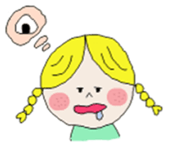little girl :) sticker #7607323