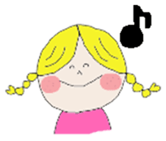 little girl :) sticker #7607325