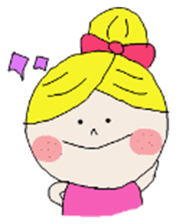 little girl :) sticker #7607329