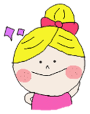 little girl :) sticker #7607329