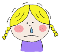 little girl :) sticker #7607338