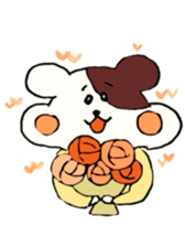 A salaried worker of the hamster sticker #7608220