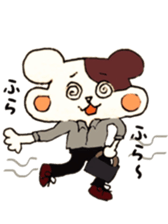 A salaried worker of the hamster sticker #7608243