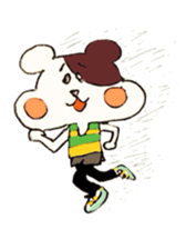 A salaried worker of the hamster sticker #7608251