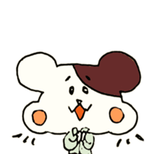 A salaried worker of the hamster sticker #7608252