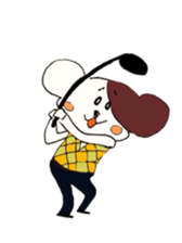 A salaried worker of the hamster sticker #7608259