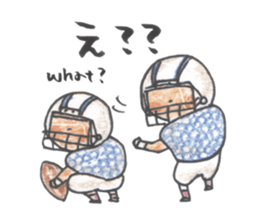 K's American football_after correction sticker #7608709