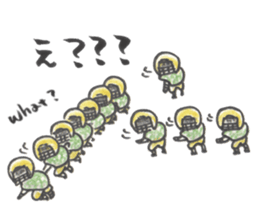 K's American football_after correction sticker #7608710