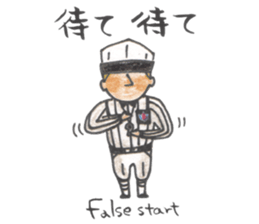 K's American football_after correction sticker #7608721