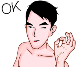 TOM Happy Guy sticker #7608948