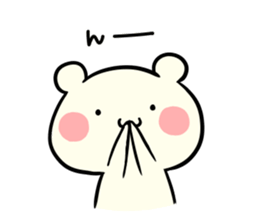 Adorable Kumako & Chibikuma 5 sticker #7609010