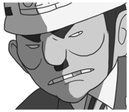 "Darkness Boy Santa" Stickers sticker #7609467