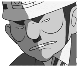 "Darkness Boy Santa" Stickers sticker #7609467