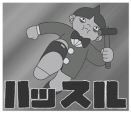 "Darkness Boy Santa" Stickers sticker #7609468