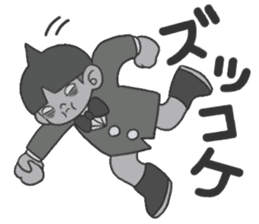 "Darkness Boy Santa" Stickers sticker #7609473