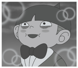 "Darkness Boy Santa" Stickers sticker #7609476