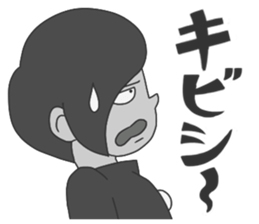 "Darkness Boy Santa" Stickers sticker #7609481