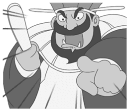 "Darkness Boy Santa" Stickers sticker #7609482