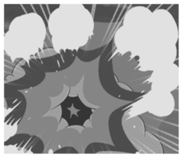 "Darkness Boy Santa" Stickers sticker #7609489