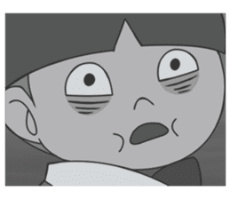 "Darkness Boy Santa" Stickers sticker #7609490