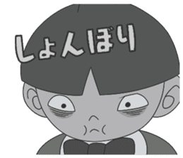 "Darkness Boy Santa" Stickers sticker #7609494